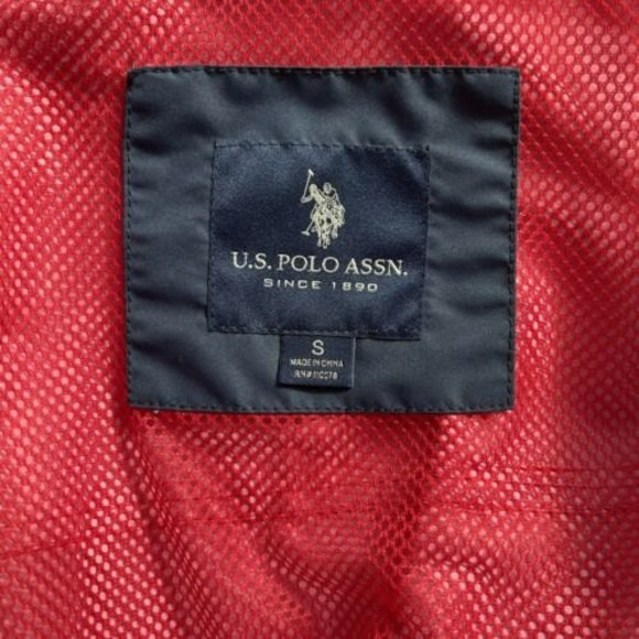 NEW U.S. Polo Assn Red Jacket 109441R1 Small READ - Picture 5 of 8